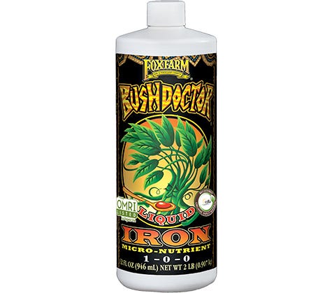 Image of FoxFarm Bush Doctor Liquid Iron, 1 qt.