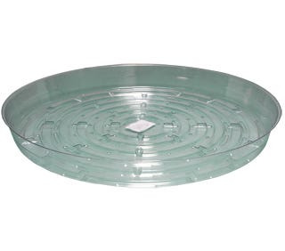 Image of Clear Saucer, 14", pack of 10