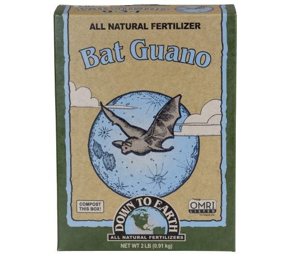 Image of Down to Earth BAT GUANO 7-3-1 OMRI 2 lb