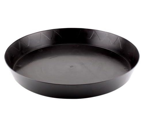 Image of Gro Pro Heavy Duty Black Saucer - 14 in, case of 35