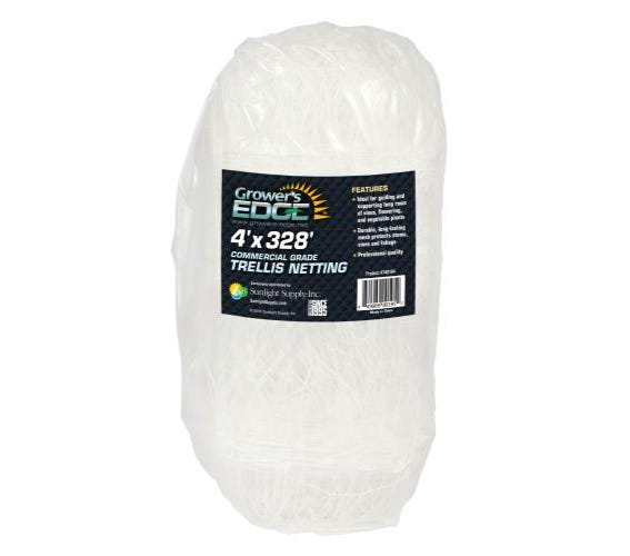 Image of Grower's Edge Commercial Grade Trellis Netting 4 ft x 328 ft