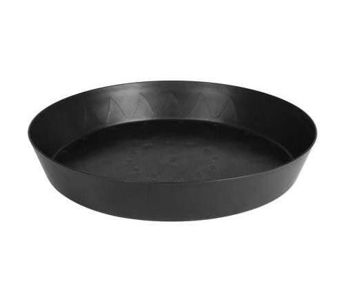 Image of Gro Pro Heavy Duty Black Saucer w/ Tall Sides - 20 in, case of 10