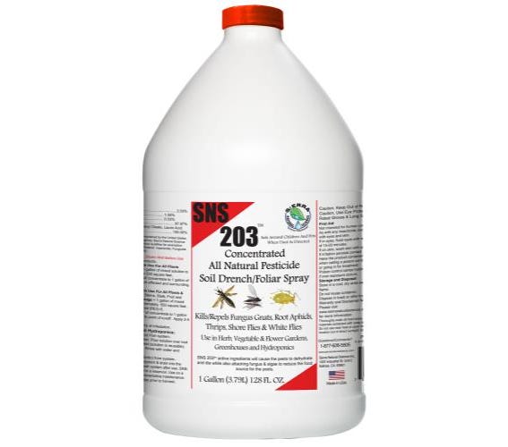 Image of SNS 203 Conc. Pesticide Soil Drench/Foliar Spray Gallon