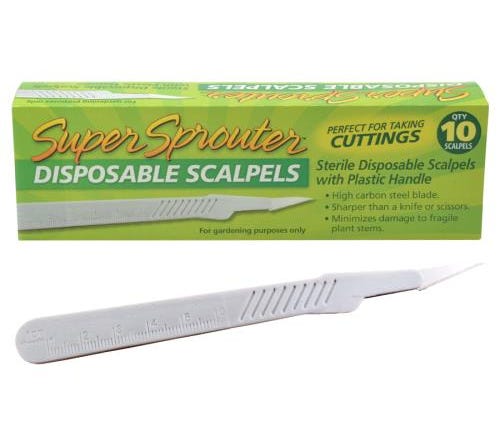 Image of Super Sprouter Sterile Disposable Scalpel, case of 10