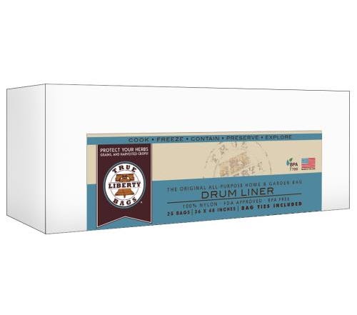 Image of True Liberty 55 Gallon Drum Liners 36 in x 48 in (Pack of 25)
