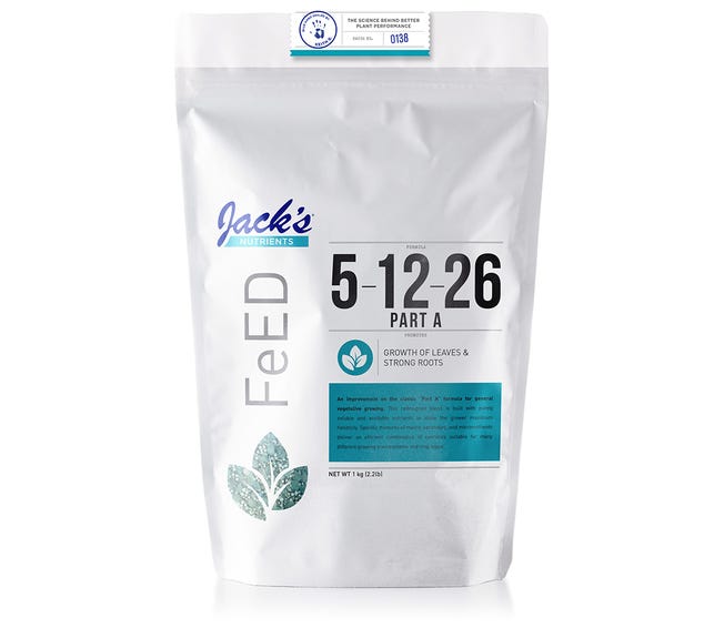 Image of Jack's Nutrients FeED 5-12-26 Part A 1 kg