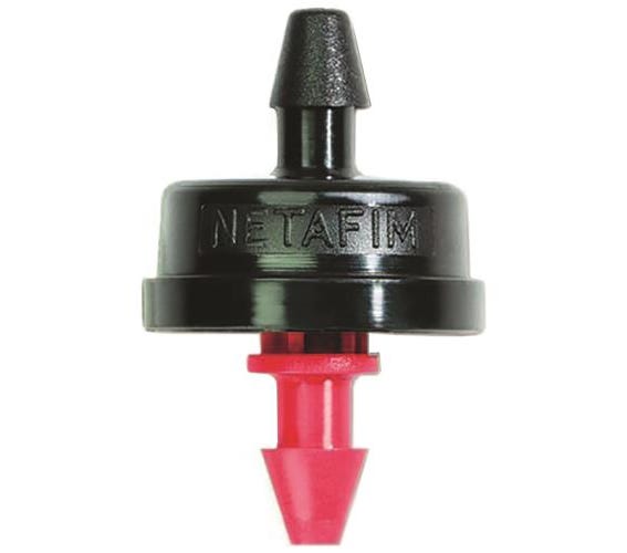 Image of Netafim Woodpecker Pressure Compensating Junior Dripper - 0.32 GPH (Brown), 250 per bag