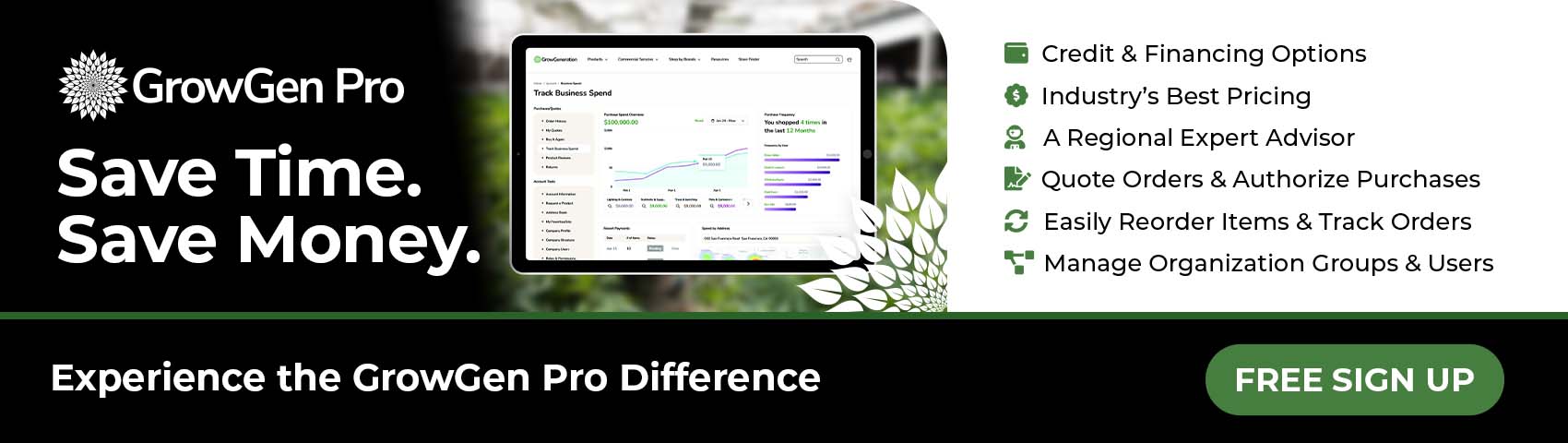 GrowGen Pro - Commercial Account Services