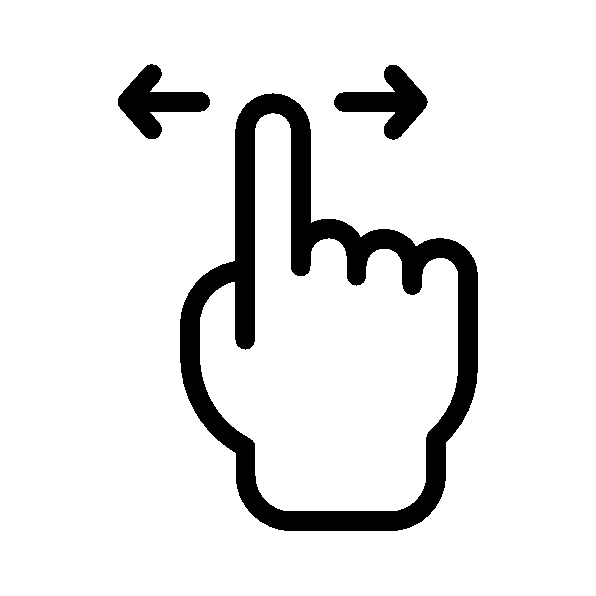 Scroll horizontally